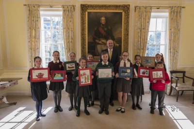 High standard for children’s Christmas Card Competition